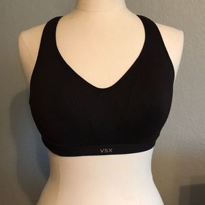 Victoria’s Secret Black, lightly padded sports bra